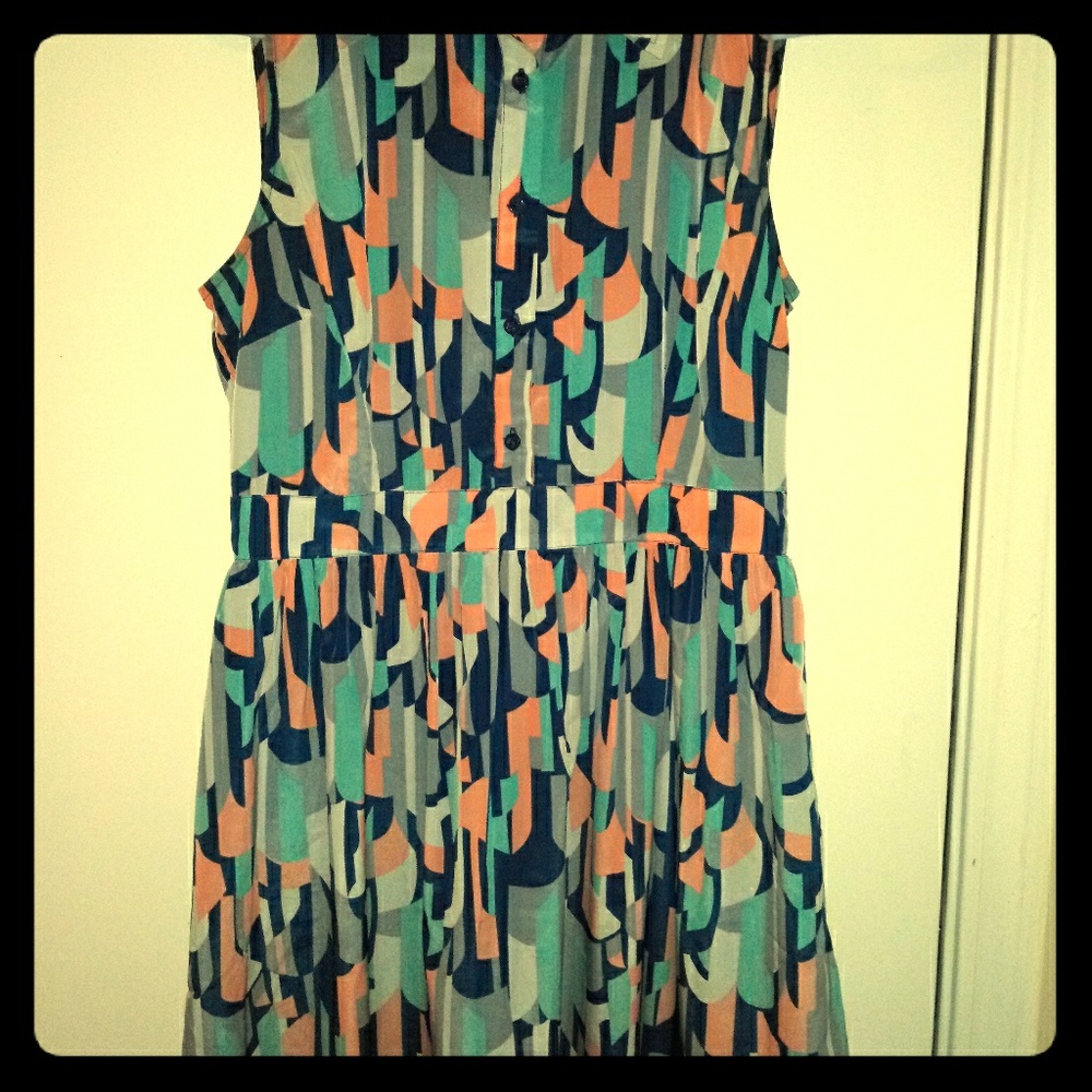 Multi Colored Forever 21 Dress